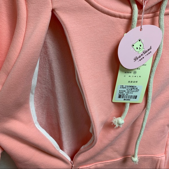 NWT Bearsland Maternity Nursing Sweatshirt Hoodie - Picture 11 of 15